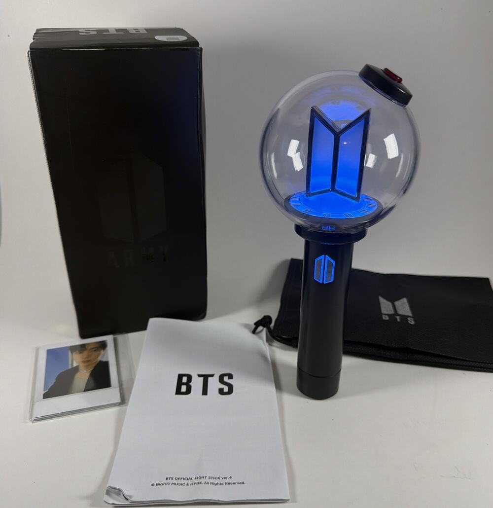 BTS Light Stick Version 4 Army Bomb - No Hand Strap - Open Box